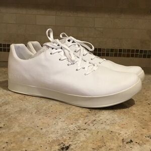 NIB NOBULL Men’s Canvas Trainer Low Sneakers White Ivory